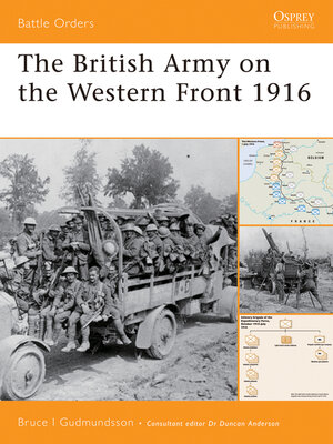 cover image of The British Army on the Western Front 1916